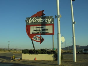 Victory Drive-In Marquee