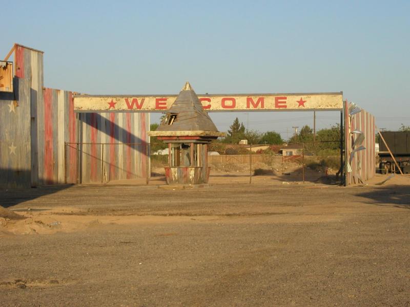 Victory Ticket Booth and Entrance