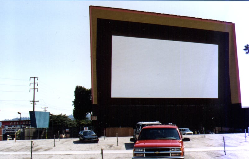 marquee, screen, and field