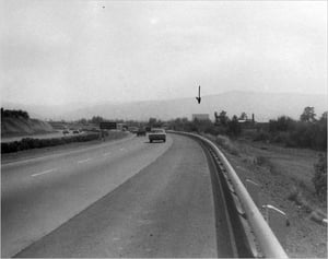 View from northbound Highway 17.