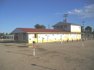 88 Drive-In snack barprojection booth.