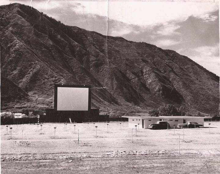 Canyon Drive-In theater, Glenwood Springs, CO. Circa 1965.