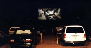 Screen two. Up the center of each lot is a dedicated walkway for the convenience of patrons. Lighting is also good. This picture was taken WITHOUT a flash.