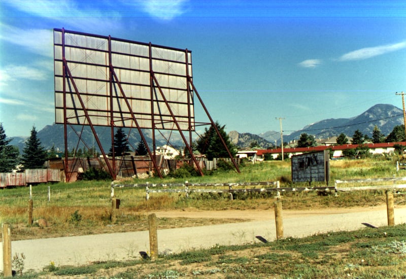 screen tower and marquee