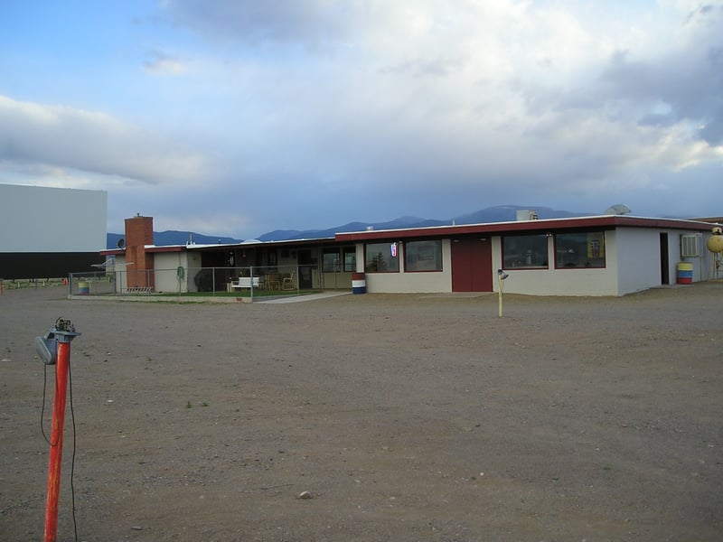 Star Drive-In snack bar and theater owners home.
