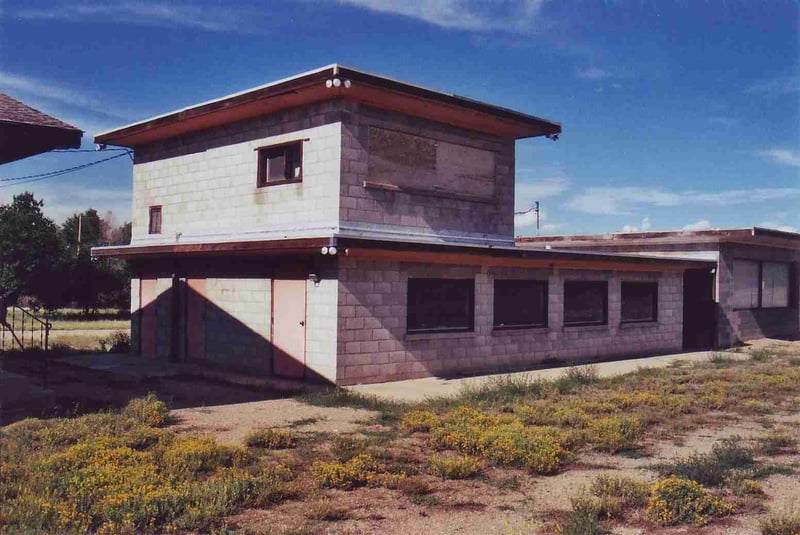 Other side of concession builing