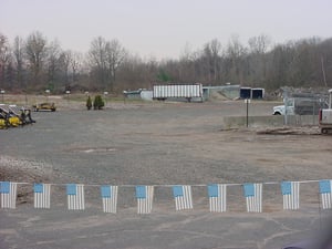 The concession stand / projection booth still stand, but are used for a different purpose now.