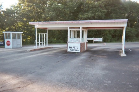 ticket booth entrance