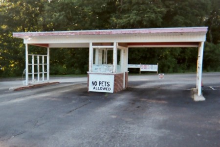 ticket booth entrance