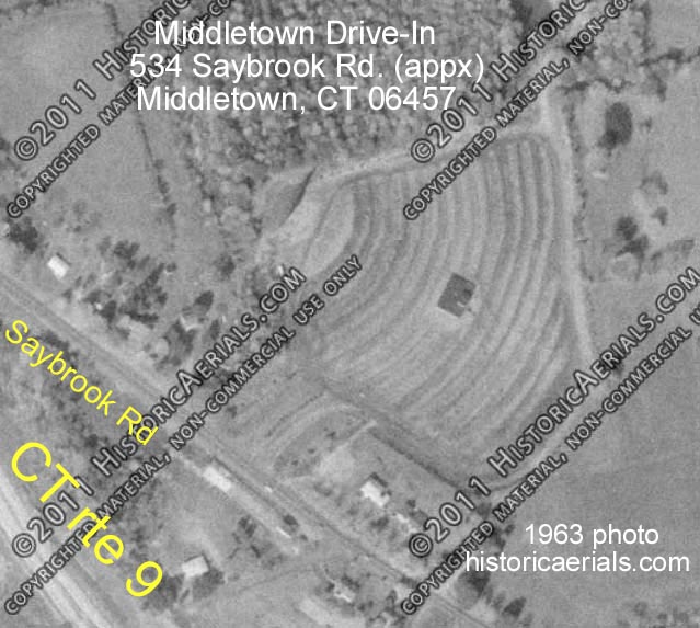 Middletown Drive-In1963 aerial