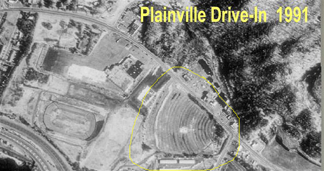 I put the terra server tiles together. I have video of this trashed Drive-In just before it was torn down.