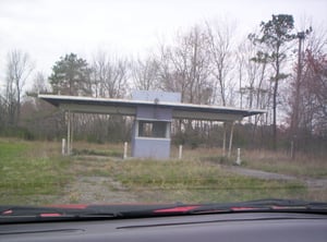 Photo of entrance and ticket booth