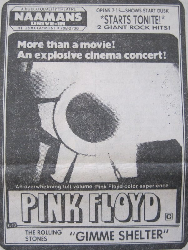Ad from the Wilmington Evening Journal, August 28, 1974