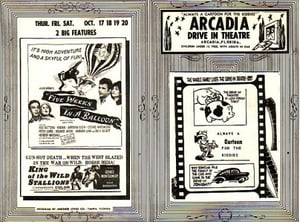 Flyer suggests the name of this to be "The Arcadia Drive-in"