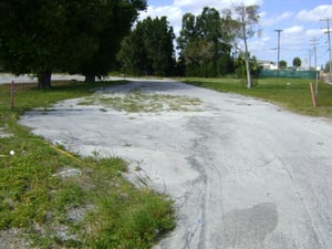 This was the entrance