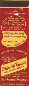 Matchbook cover