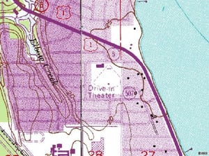 topo map