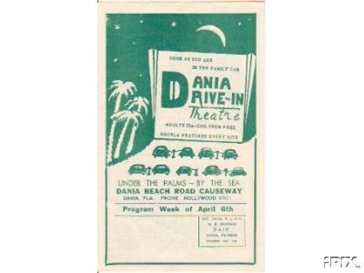 1952 handbill advertisement