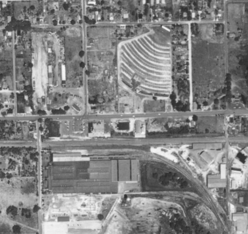 1948 view of the drive-inn at 40th st. and 12th ave. 6th ave drive-inn