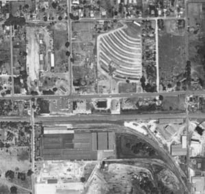 1948 view of the drive-inn at 40th st. and 12th ave. 6th ave drive-inn