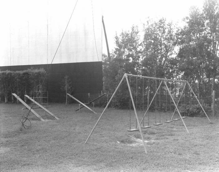 Play ground area at Floriland  drive inn