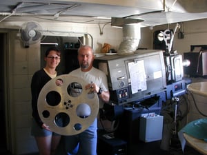 projection booth