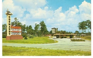 vintage postcard - front