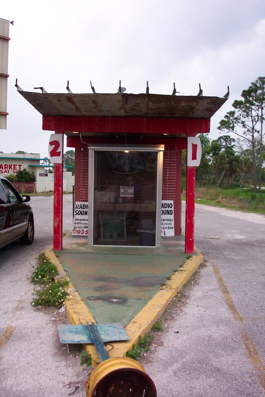 Ticket booth