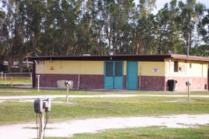 Snack bar/projection building.