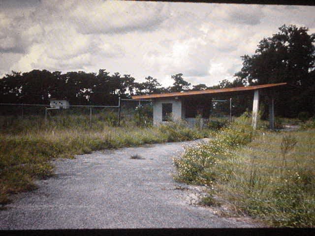 Starlite Drive-in. Wauchula Florida. Where u drove in. Projection booth on left.