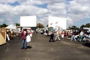 screens and flea market