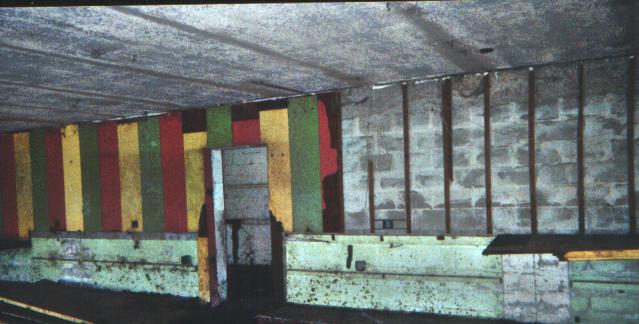 Inside the old Wales concession stand.