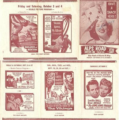 1958 advertising brochure.