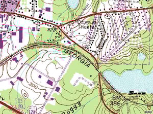 USGS map