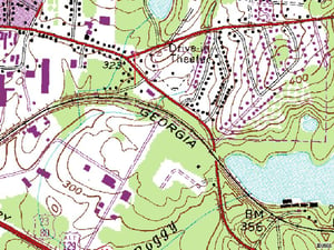 USGS map