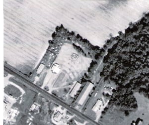 Ariel view of theatre as it is today