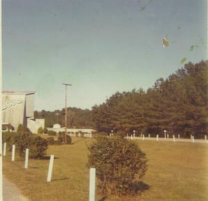 Entrance to the drive-in