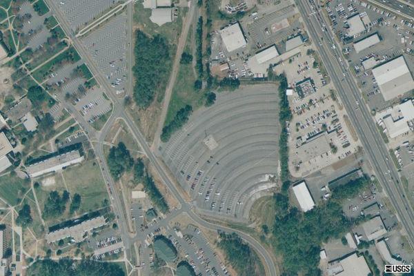 2002 aerial view of the Georgia Drive-in