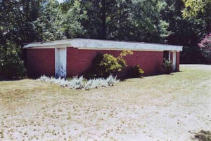 Concession building from other side