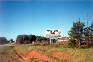 looking toward where old drive-in theater was