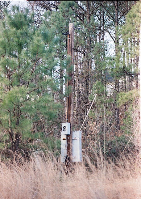 Main Power Box for the projection room and snack bar.