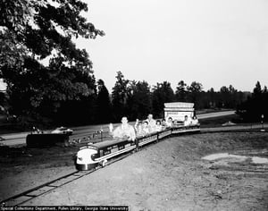 Choo-Choo train at P'tree DI 1950