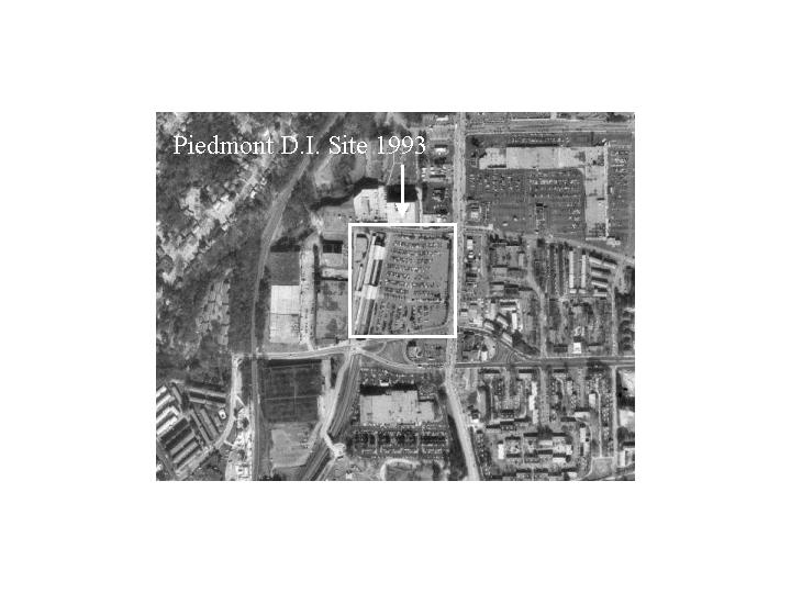 Terraserver image from 1993. The Lindberg MARTA station still present but new development has been added that is not reflected in this photo.