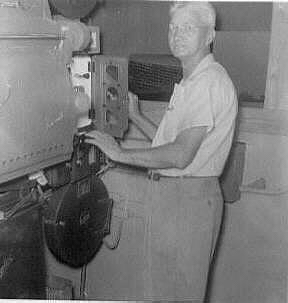 George Reese Rexview projectionist
