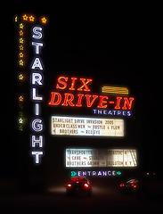 Starlight Six marquee at night(from D.James of flickr)