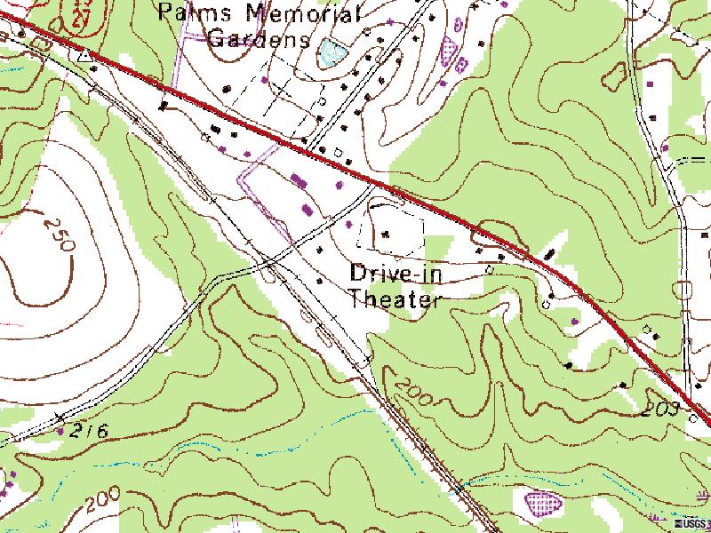 USGS map