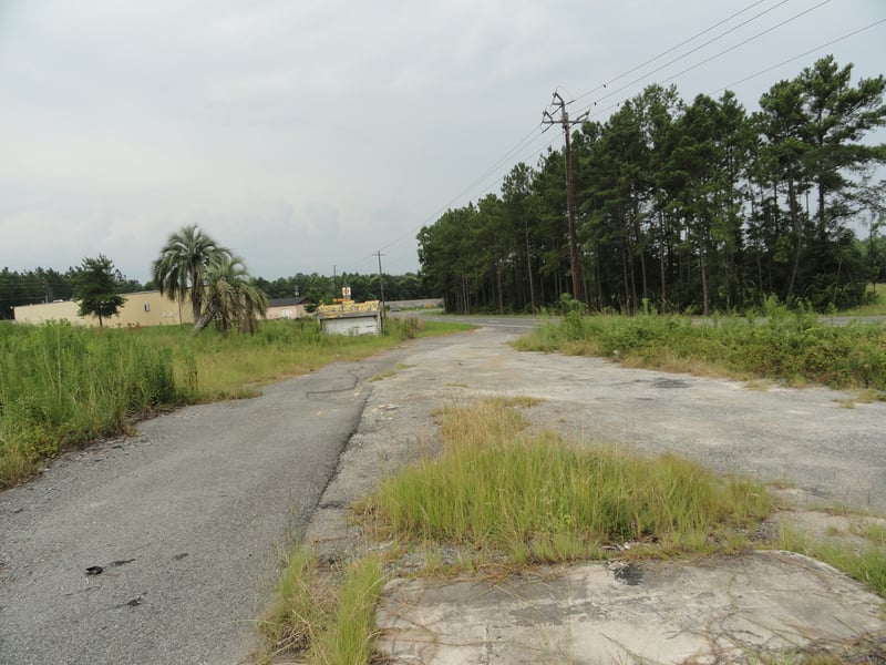 marquee and entrance road-marquee has been moved from original position