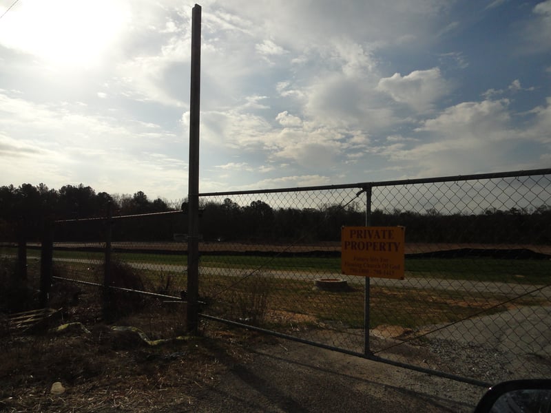 former site-empty lot being developed