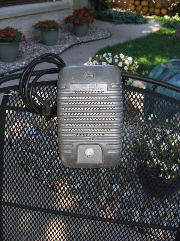 Old Speaker from the Fort Dodge Drive-In