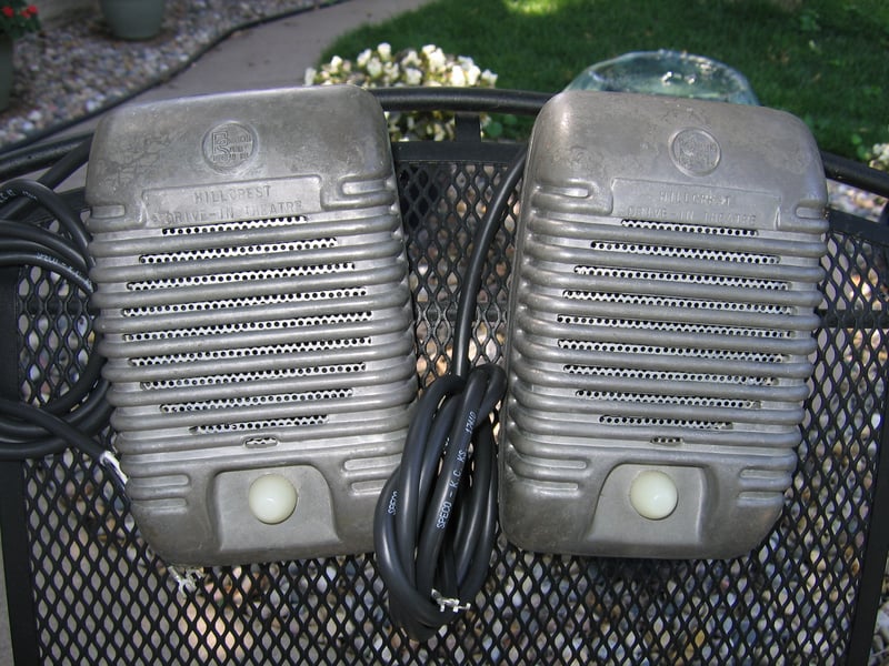 Drive-In speakers from the Hillcrest